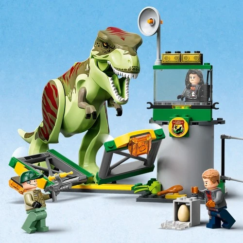 LEGO Jurassic World 76944 T.rex Dinosaur Breakout - Resim 7