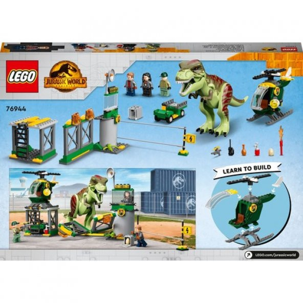 LEGO Jurassic World 76944 T.rex Dinosaur Breakout - 4