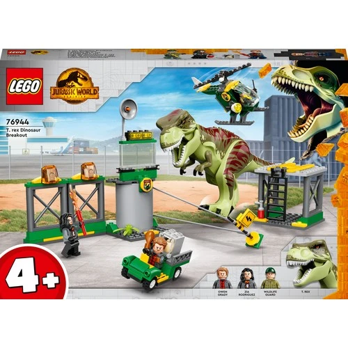 LEGO Jurassic World 76944 T.rex Dinosaur Breakout - Resim 3