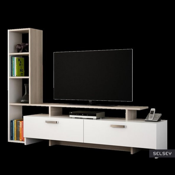 Salon Dekorasyon Televizyon Ünitesi Dolaplı Tv Standı - 2