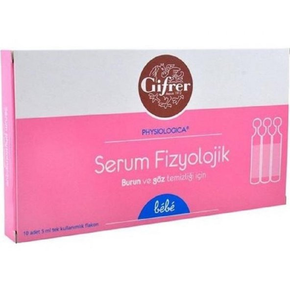 Gifrer Serum Fizyolojik Damla 10'lu