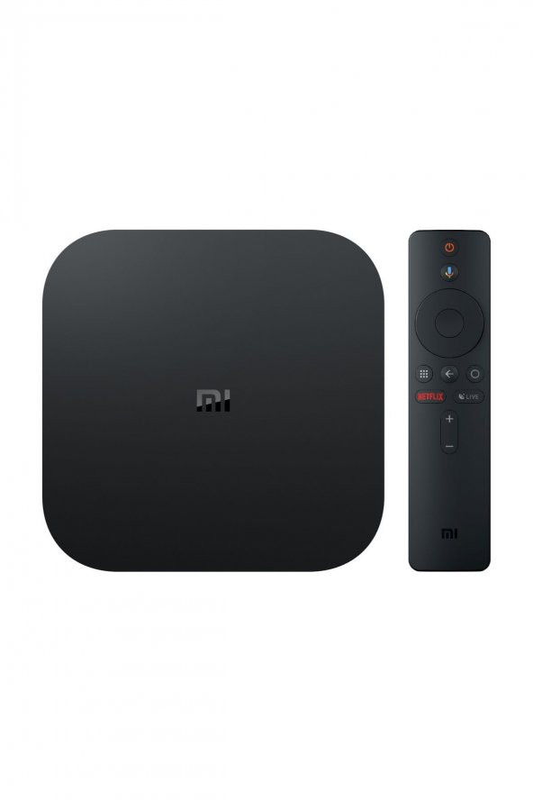 Mi Box S 4K Android TV Box Medya Oynatıcı Xiaomi Türkiye Garantili