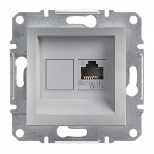 Schneider Asfora 1*RJ45 CAT.6 UTP Alüminyum EPH4700161