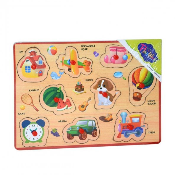 Onyıl Oyuncak 290/291 Ahşap Tutmalı Karışık Serisi Puzzle