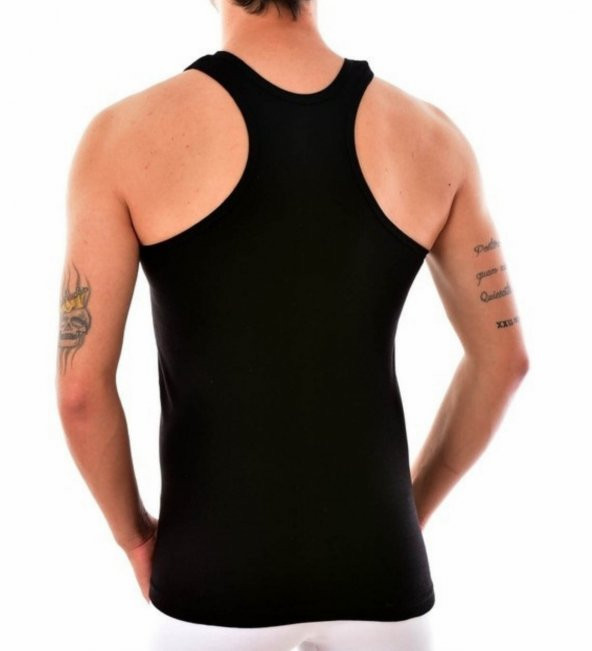 10 ADET ERKEK  100 PAMUK LİKRALI SPORCU ATLETİ (RAMBO ATLETİ) - 7