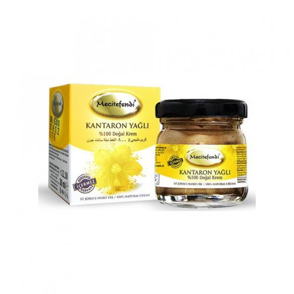 Mecitefendi Doğal Kantaron Kremi 30 ml