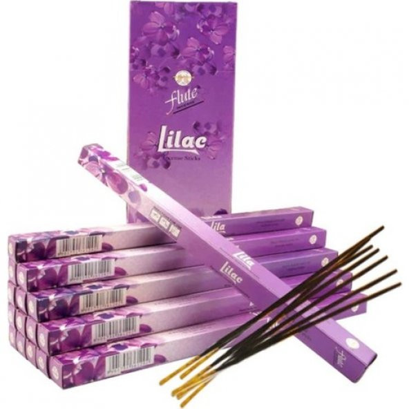 Flute Tütsü Leylak (Lilac) 6X20 120 Sticks Incense