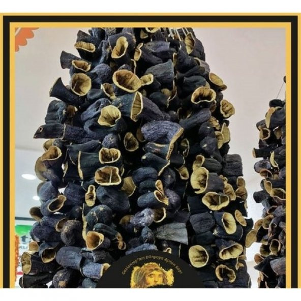 Gaziantep Doğal Lezzetler Antep Siyah Dolmalık Kuru Patlıcan 50li - 2