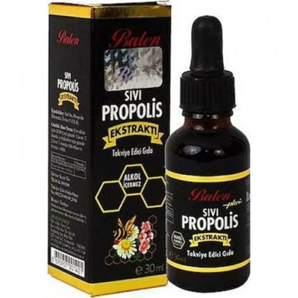 Balen 8 Adet Sıvı Propolis Ekstraktı 30 ml - Yeni Ürün - 2