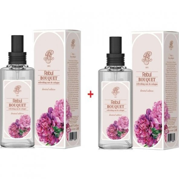 Rebul Bouquet Pet Şişe Sprey Kolonya 125ML x 2 Adet ürün görseli 1