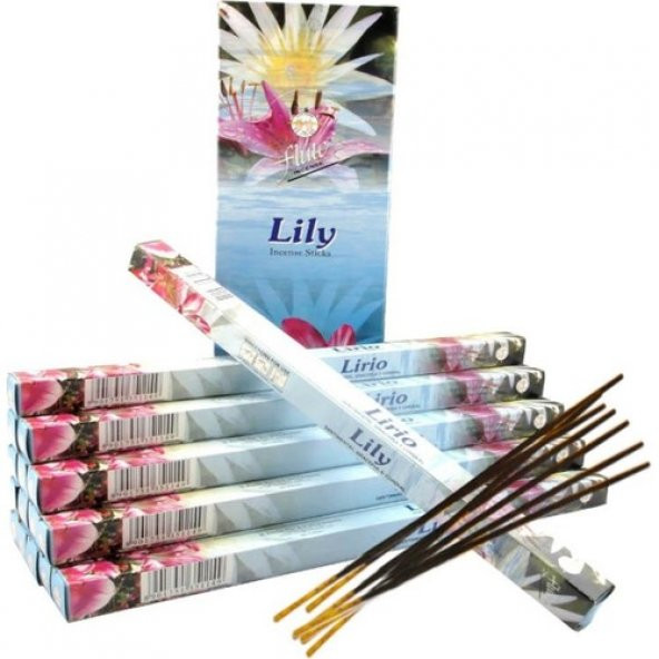 Flute Tütsü Zambak (Lily) 6X20 120 Sticks Incense
