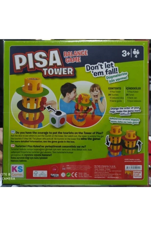 Ks Games Pisa Tower Denge Oyunu - Resim 2