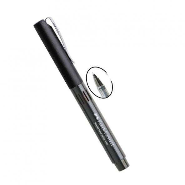 Siyah Pilot Kalem İğne Uçlu 0.5 Needle Point Roller 1 Adet 0,5 Uçlu Faber Castell Pilot Kalem Siyah 1 Adet - 2