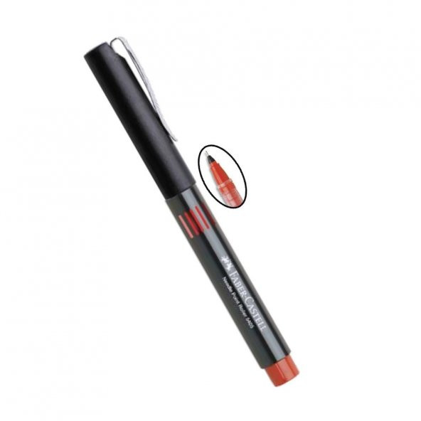 Siyah Kırmızı Pilot Kalem İğne Uçlu 0.5 Needle Point Roller 2 Adet 0,5 Uçlu Faber Castell Pilot Kalem Siyah Kırmızı 2 Adet - 2