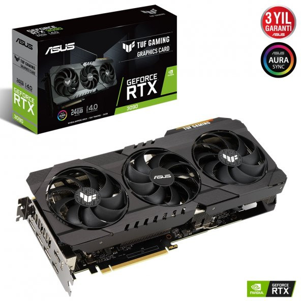 ASUS TUF-RTX3090-24G-GAMING 24GB GDDR6X 384Bit