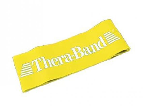 Thera-Band Loops 7.6cmX45.5cm Sarı Pilates Egzersiz Bandı