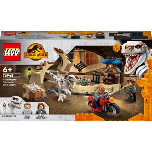 LEGO Jurassic World 76945 Atrociraptor Dinosaur: Bike Chase - 2