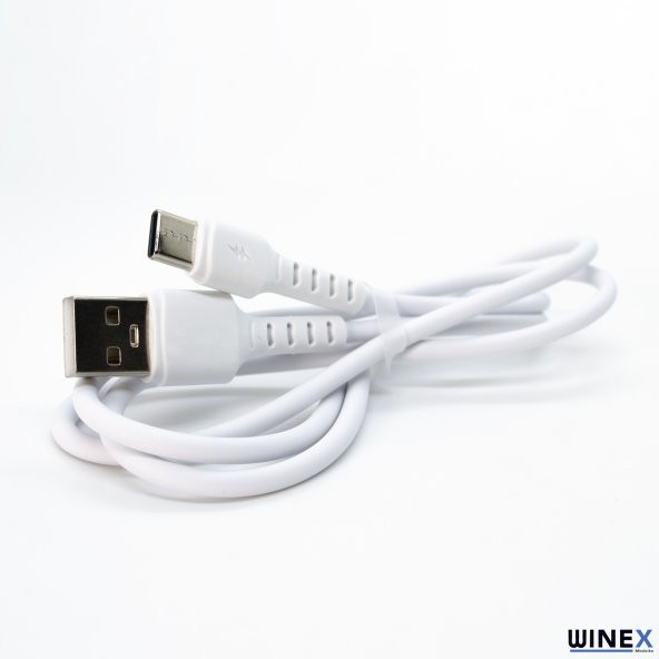 Winex CA116 Type-C 3.0A Hızlı Şarj ve Data Kablosu 1M Beyaz - 2