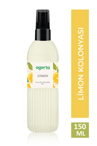 Agarta 80 Derece Limon Kolonyası 150 ml