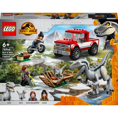 LEGO Jurassic World 76946 Blue and Beta Velociraptor Capture - 3