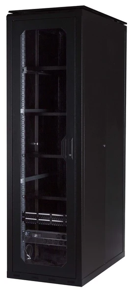 ULUSAL ULS42U60100 42U 600X1000 Server Dikili Tip Kabinet Tekerlek Takımı Dahil