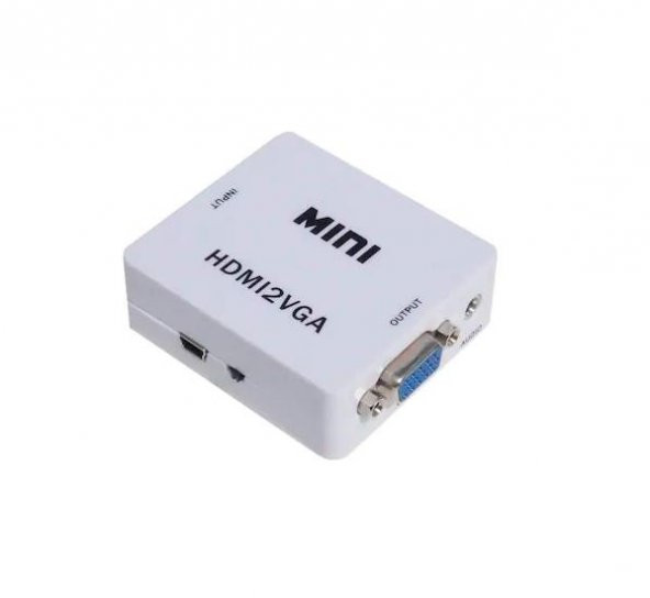 HDMI Giriş - VGA Çıkış Aktif Çevirici Kutu - 2