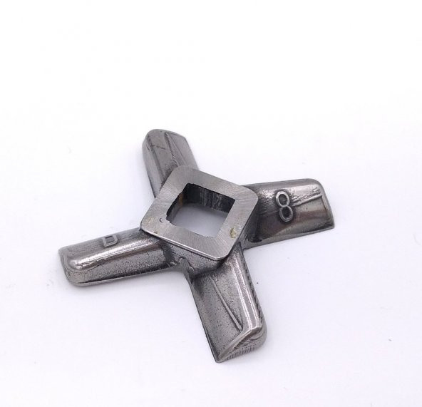 8 Numara Kıyma Makinesi Bıçağı (Bıçak Boyu: 55mm) ürün görseli