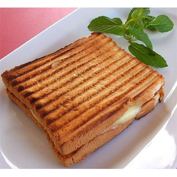 Ocak Üstü İç Dış Teflon Tost Makinası - 2