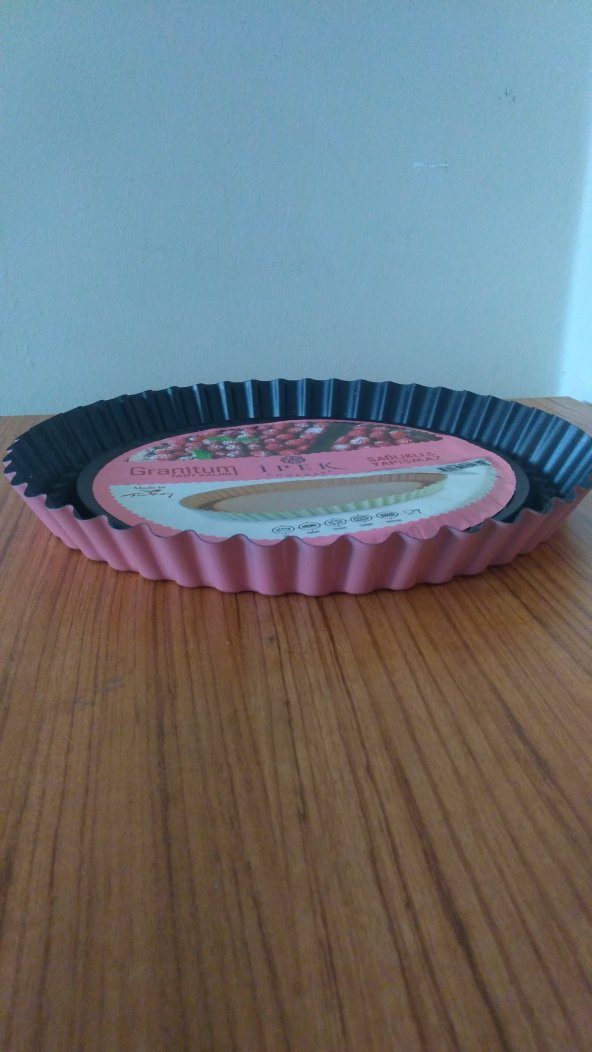 Turta Kek Kalıbı Tavası 28cm Granit Görünümlü (Alt kısmında kılcal çizikler olabilir) - 2