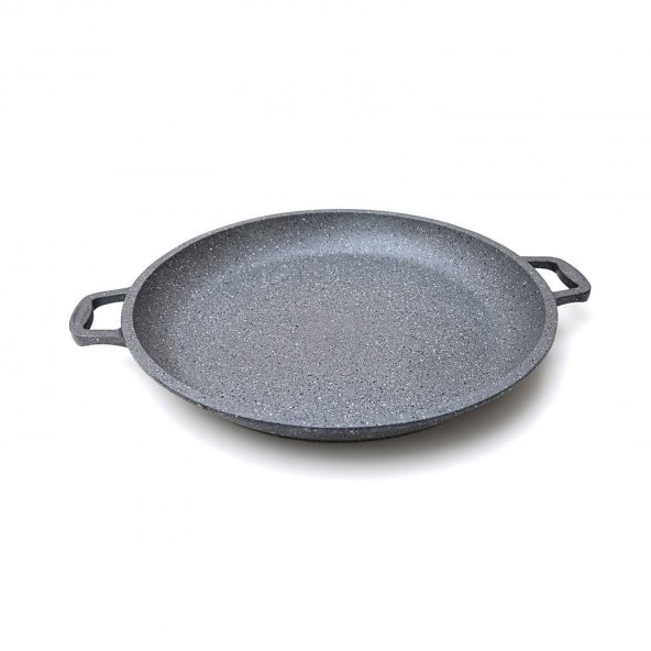 Granit Döküm Gözleme Sacı Kavurma Tavası 36 cm - 2