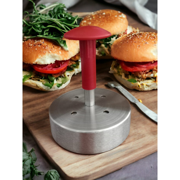 Russet Hamburger Köfte Presi Basma Kalıbı 14 Cm (140-200 Gr) - Resim 7