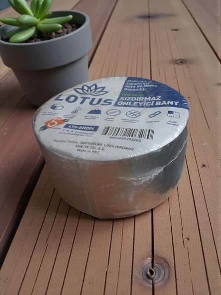 Lotus Sızdırmaz Önleyici Bant 5 cm x 5 Metre (Isı ve Neme Dayanıklı) ürün görseli