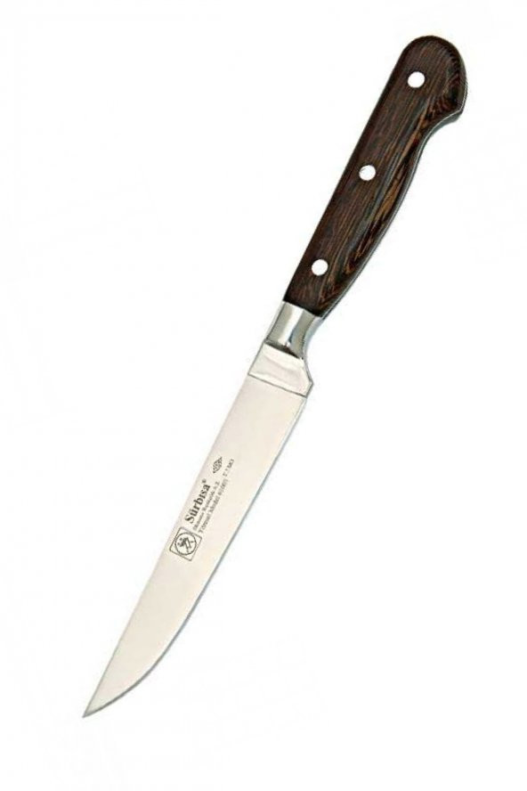Sürbisa 61003-y.m Yöresel Mutfak Bıçağı Ahşap Sap 12,5 cm