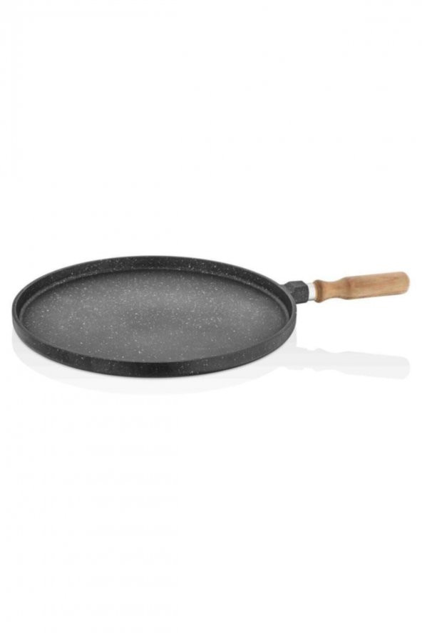 Khor Akpa Döküm Gözleme Tavası Siyah 36 Cm - 1