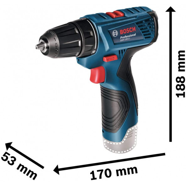 Bosch Professional Gsr 120-Li Akülü Vidalama Makinesi - 2