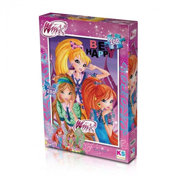 Ks Puzzle WINX113 Winx / 200 Parça Puzzle