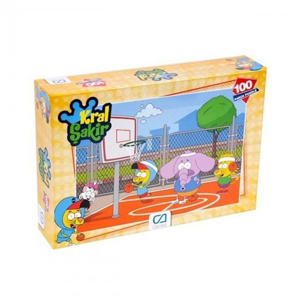 Ca Games 5068 Kral Şakir / 100 Parça Puzzle