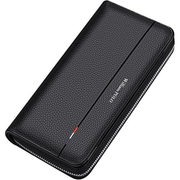 Schulzz William Polo Premium Erkek Uzun Hakiki Deri Cüzdan