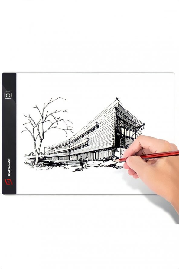 Schulzz  Led Işıklı A4 Çizim Kopyalama 3 Seviyeli Ayarlanabilir Çizim Tahtası
