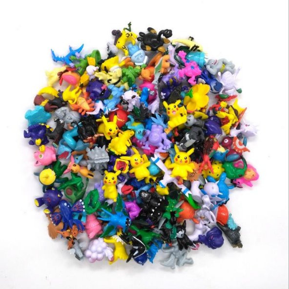 Schulzz Pokemon Mini Anime Figür Oyuncaklar 24 Adet