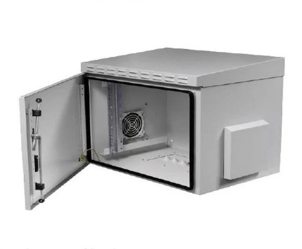 Ulusal 7U 600x450mm Outdoor Kabinet ( Tek Cidarlı ) Yer Bazası Dahil - Resim 2