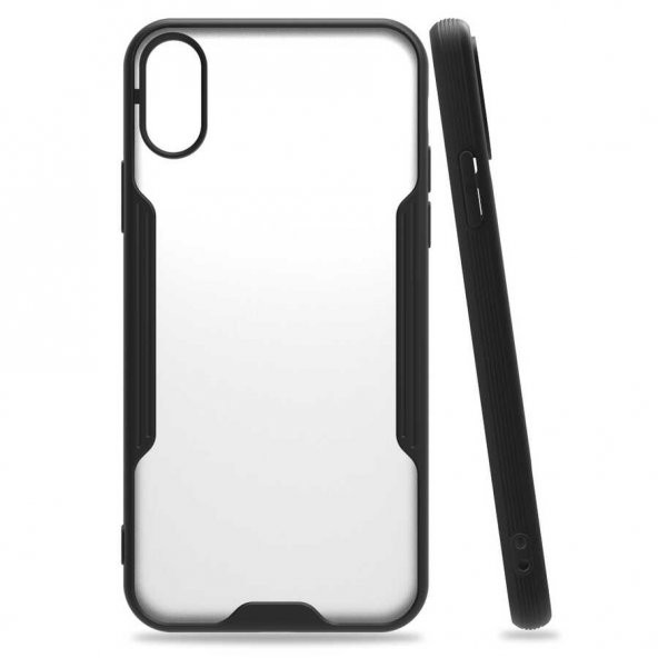 Apple iPhone X Kılıf Zore Parfe Kapak - 2
