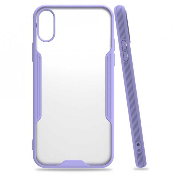 Apple iPhone X Kılıf Zore Parfe Kapak - 5