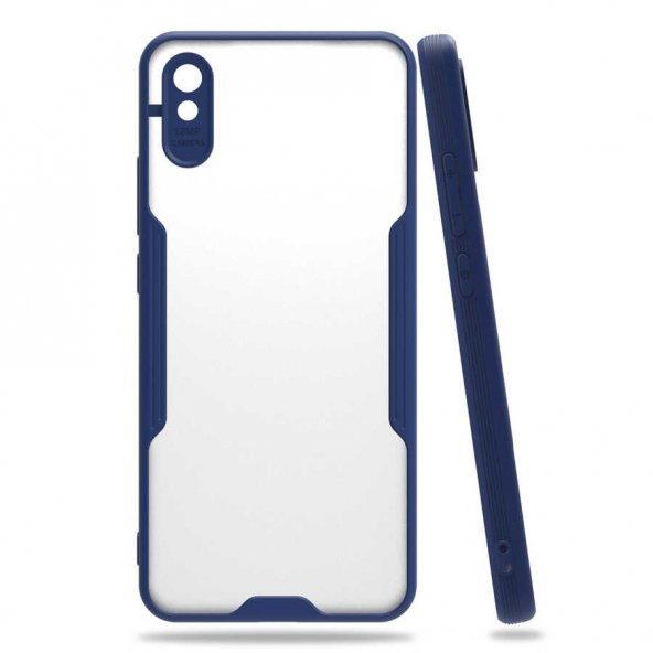 Xiaomi Redmi 9A Kılıf Zore Parfe Kapak - 7