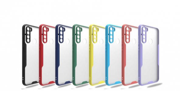 Xiaomi Redmi Note 8 Kılıf Zore Parfe Kapak - 10
