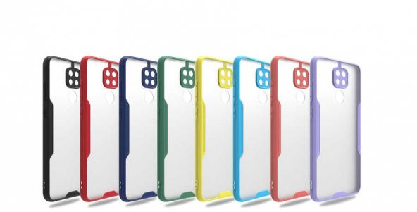 Xiaomi Redmi Note 9 Kılıf Zore Parfe Kapak - 10