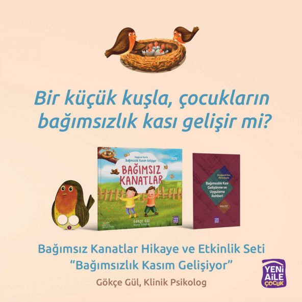 Duygusal Kas + Patiler Güvende + Bağımsız Kanatlar "Duygusal Kas+ Terapötik hikâyeler ve etkinlikler", Kitap söyleşileri hediyeli - 7
