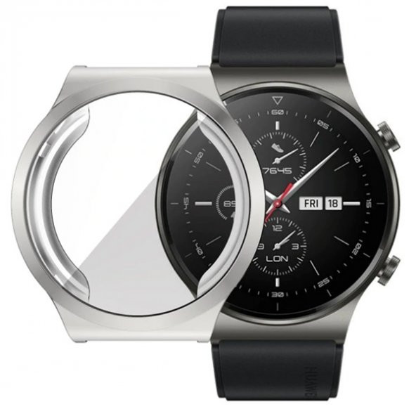 Ally Huawei Watch GT 2 Pro 360 Koruma Ultra İnce Silikon Kılıf