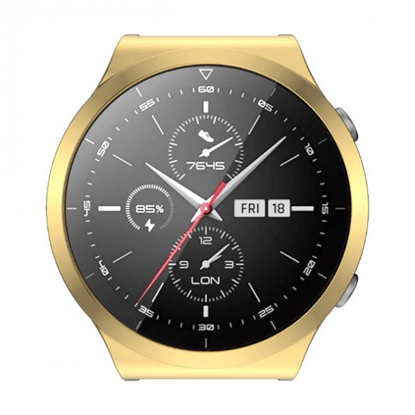 Ally Huawei Watch GT 2 Pro 360 Koruma Ultra İnce Silikon Kılıf - 2