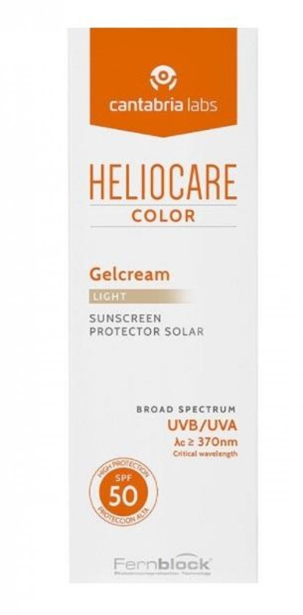 Heliocare Color SPF 50 Gel Cream 50 ml Light